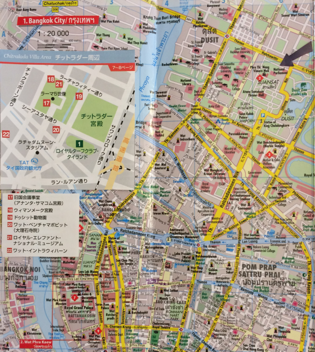 タイ　ウィマンメーク　地図